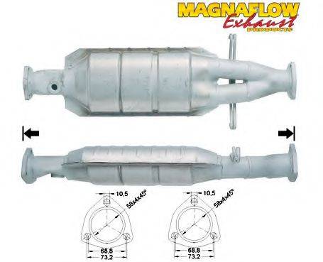 MAGNAFLOW 80004 Каталізатор