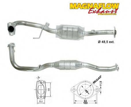 MAGNAFLOW 78015 Каталізатор