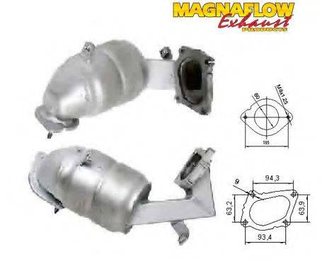 MAGNAFLOW 75815D Каталізатор