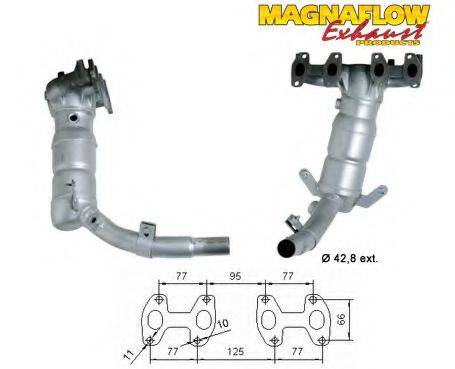 MAGNAFLOW 74301 Каталізатор