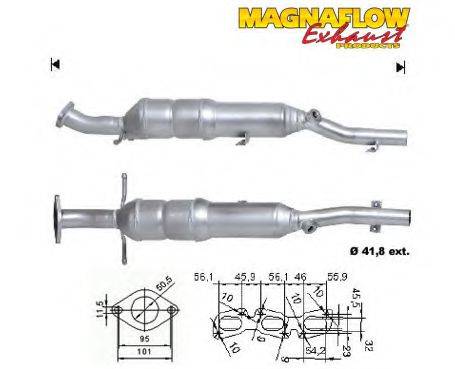 MAGNAFLOW 72515 Каталізатор