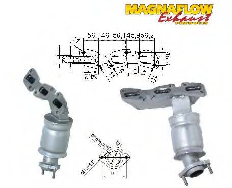 MAGNAFLOW 72513 Каталізатор