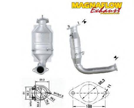 MAGNAFLOW 72510 Каталізатор