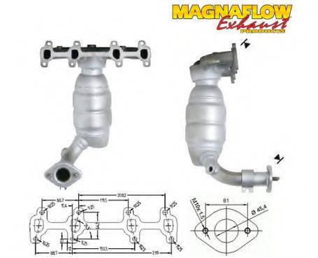 MAGNAFLOW 72508 Каталізатор