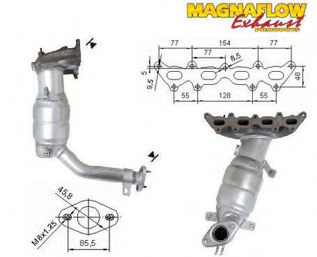 MAGNAFLOW 71814 Каталізатор