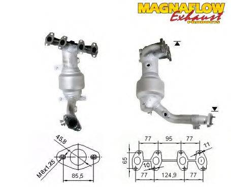 MAGNAFLOW 71807 Каталізатор