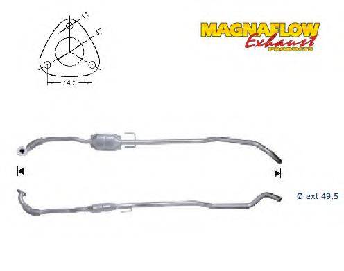 MAGNAFLOW 65808D Каталізатор
