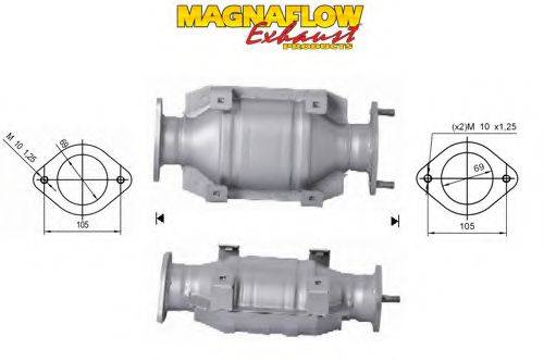MAGNAFLOW 85618 Каталізатор