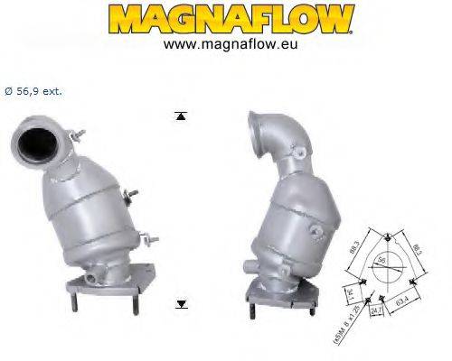 MAGNAFLOW 60001D Каталізатор