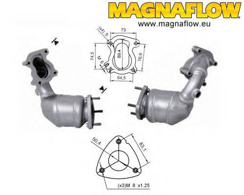 MAGNAFLOW 61805D Каталізатор