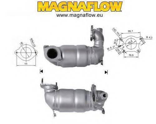 MAGNAFLOW 65605D Каталізатор