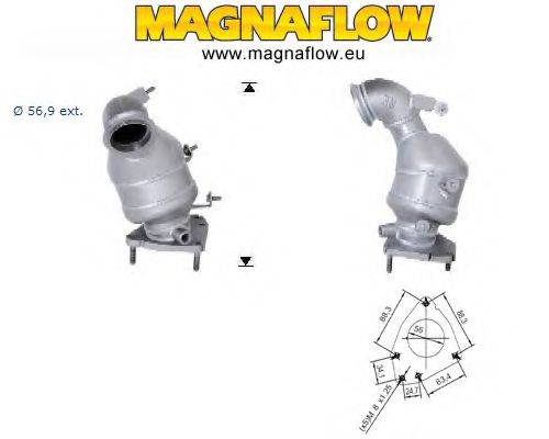MAGNAFLOW 67603D Каталізатор