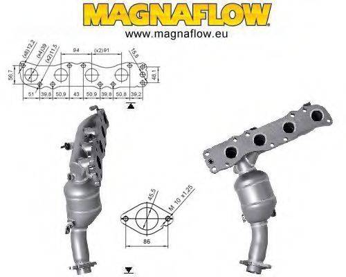 MAGNAFLOW 67610 Каталізатор