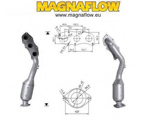 MAGNAFLOW 69704 Каталізатор