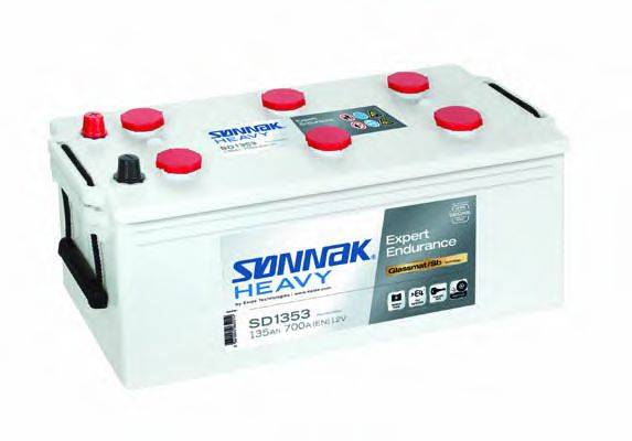 SONNAK SD1353 Стартерна акумуляторна батарея; Стартерна акумуляторна батарея