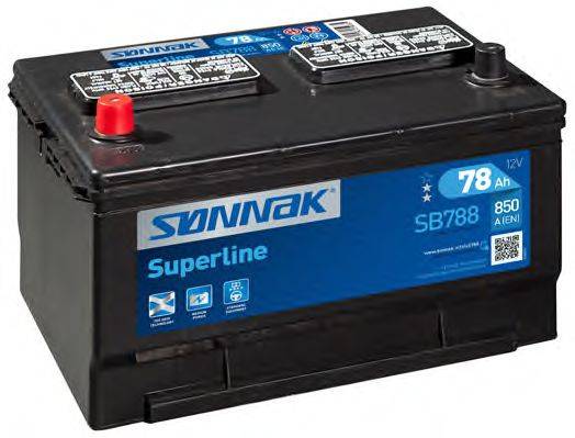SONNAK SB788 Стартерна акумуляторна батарея; Стартерна акумуляторна батарея