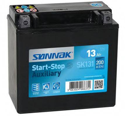 SONNAK SK131 Стартерна акумуляторна батарея; Стартерна акумуляторна батарея