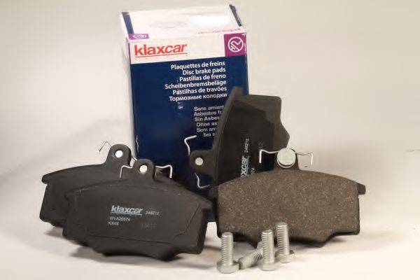 KLAXCAR FRANCE 24821Z Комплект гальмівних колодок, дискове гальмо