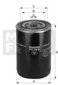 MANN-FILTER WA9407 Фільтр для охолоджувальної рідини