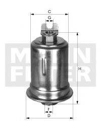 MANN-FILTER WK61426X Паливний фільтр