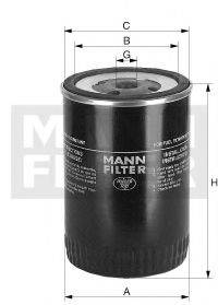 MANN-FILTER W92041 Масляний фільтр