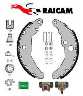RAICAM 7063RP Комплект гальмівних колодок, стоянкова гальмівна система