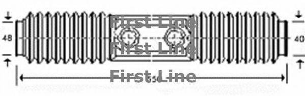 FIRST LINE FSG3212 Пильовик, рульове управління