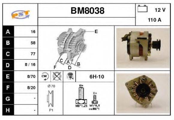 SNRA BM8038 Генератор