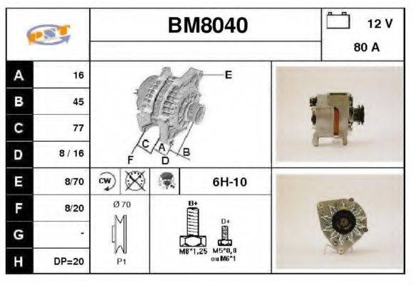 SNRA BM8040 Генератор
