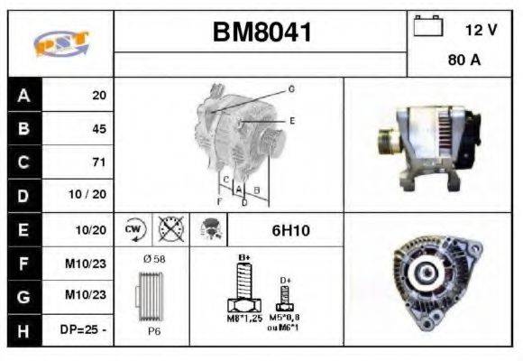 SNRA BM8041 Генератор