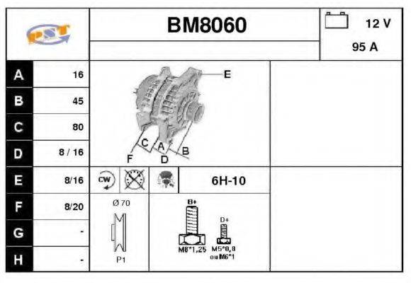 SNRA BM8060 Генератор