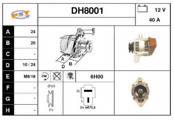 SNRA DH8001 Генератор
