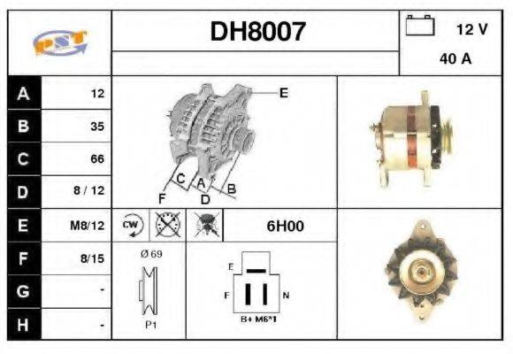 SNRA DH8007 Генератор