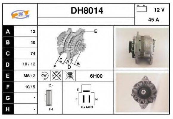 SNRA DH8014 Генератор