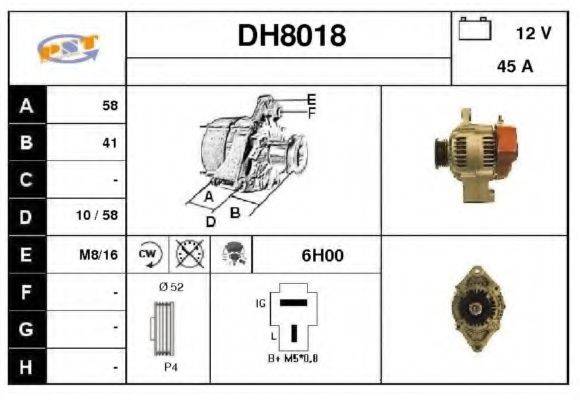 SNRA DH8018 Генератор
