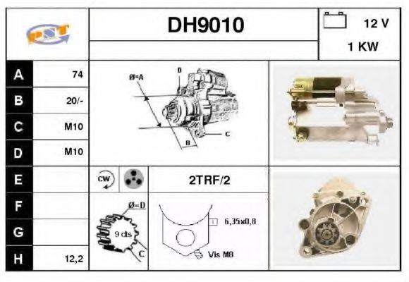 SNRA DH9010 Стартер