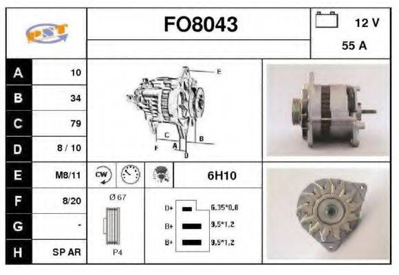 SNRA FO8043 Генератор