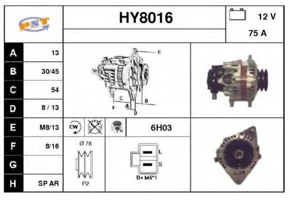 SNRA HY8016 Генератор