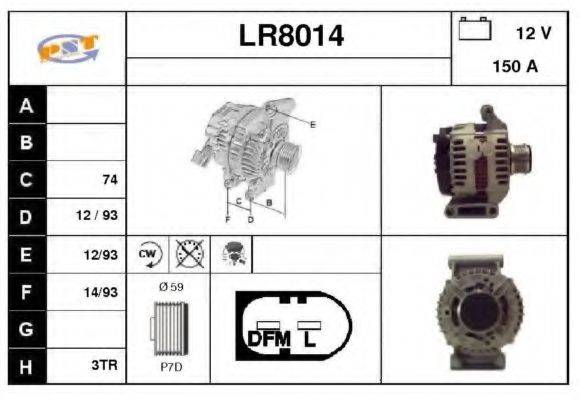 SNRA LR8014 Генератор