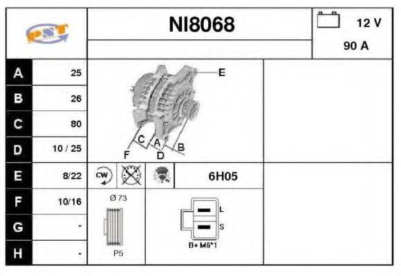 SNRA NI8068 Генератор