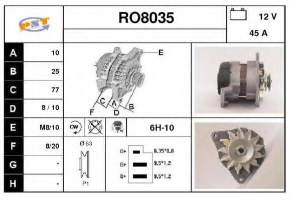SNRA RO8035 Генератор