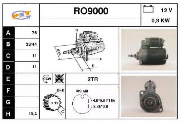 SNRA RO9000 Стартер