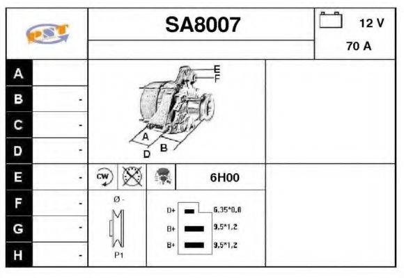 SNRA SA8007 Генератор