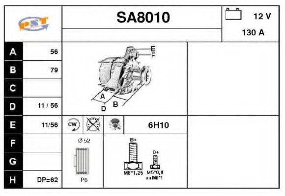 SNRA SA8010 Генератор