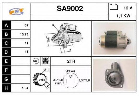 SNRA SA9002 Стартер