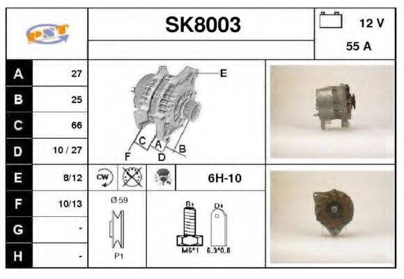 SNRA SK8003 Генератор