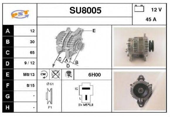 SNRA SU8005 Генератор