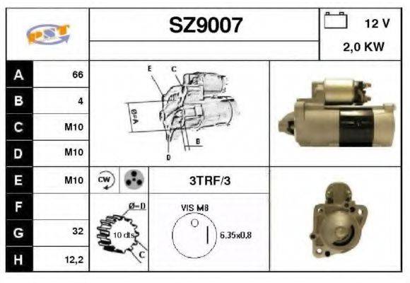 SNRA SZ9007 Стартер
