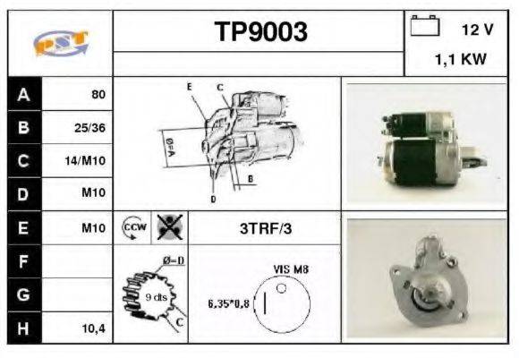 SNRA TP9003 Стартер