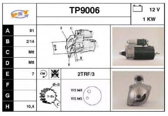 SNRA TP9006 Стартер
